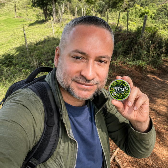 Der Balsam bei Menschen zu Hause
