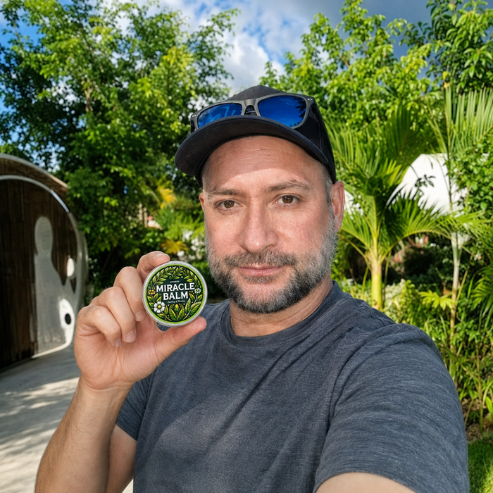 Der Balsam bei Menschen zu Hause